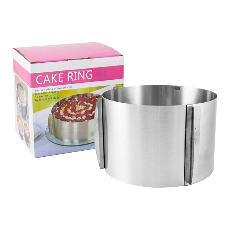 Раздвижное кольцо для торта Cake Ring 16 30 см